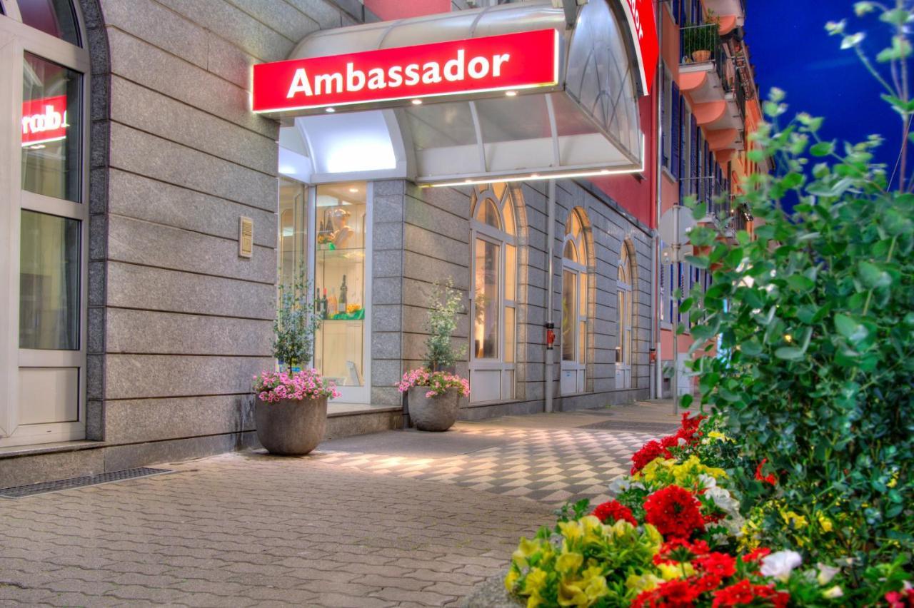 Ambassador Thecontinents Hotel คาร์ลสรูเฮอ ภายนอก รูปภาพ