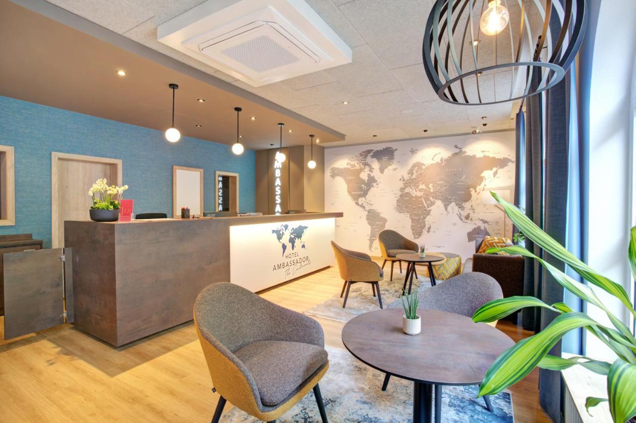 Ambassador Thecontinents Hotel คาร์ลสรูเฮอ ภายนอก รูปภาพ