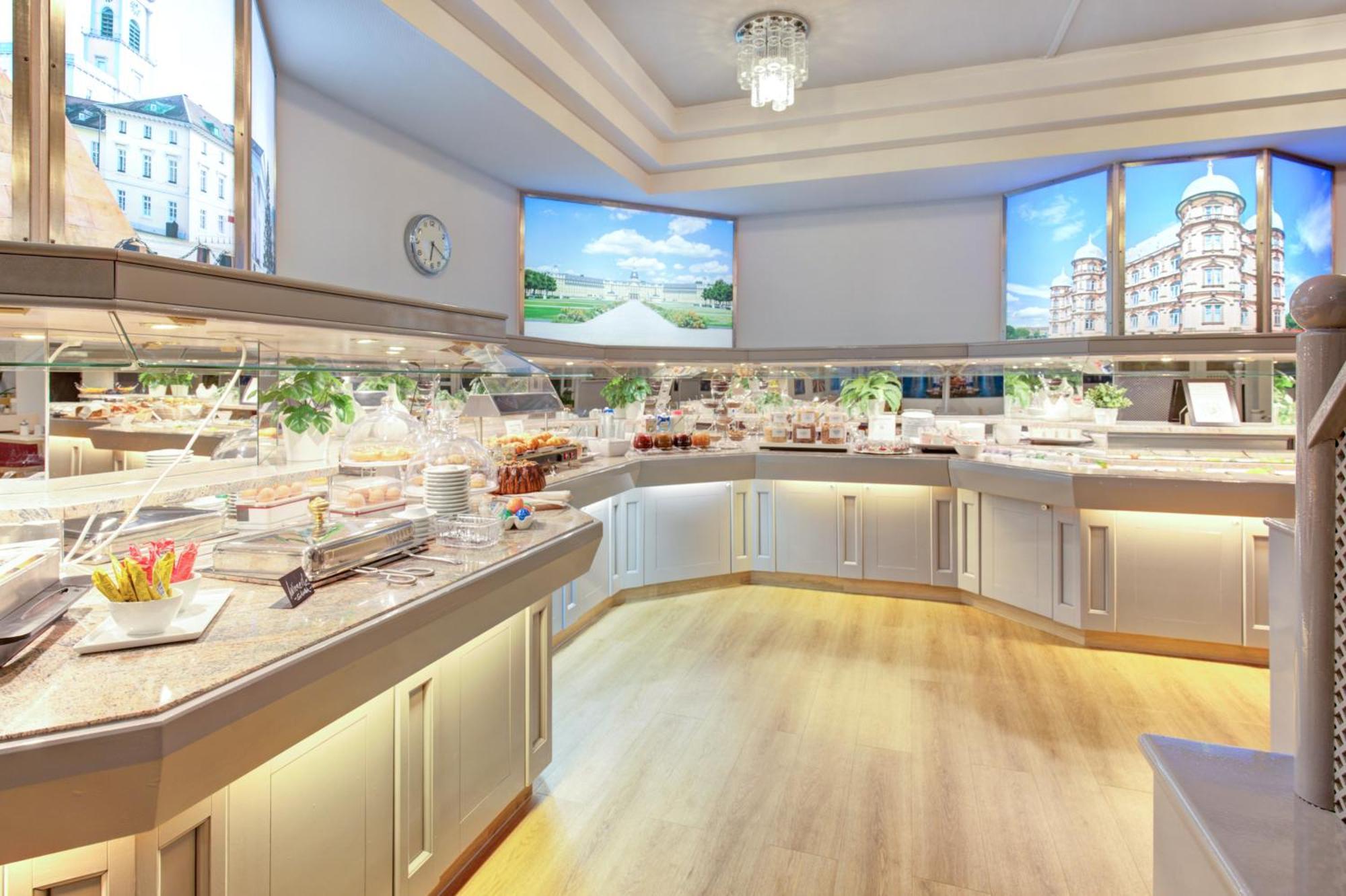 Ambassador Thecontinents Hotel คาร์ลสรูเฮอ ภายนอก รูปภาพ