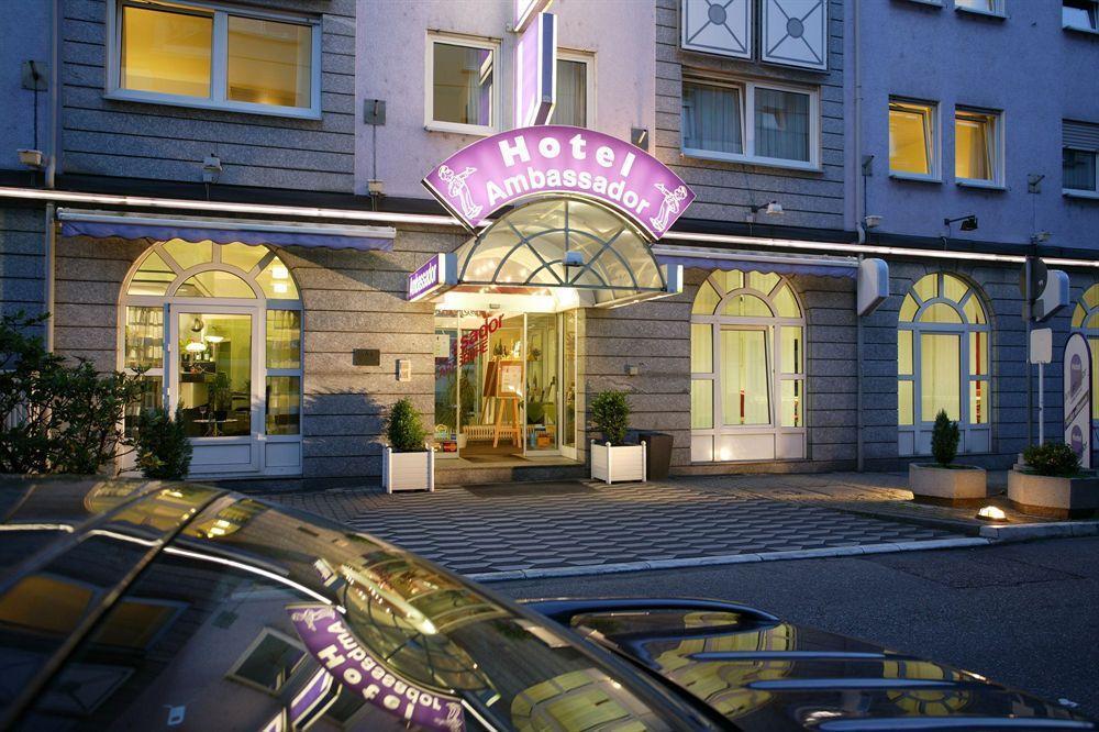 Ambassador Thecontinents Hotel คาร์ลสรูเฮอ ภายนอก รูปภาพ