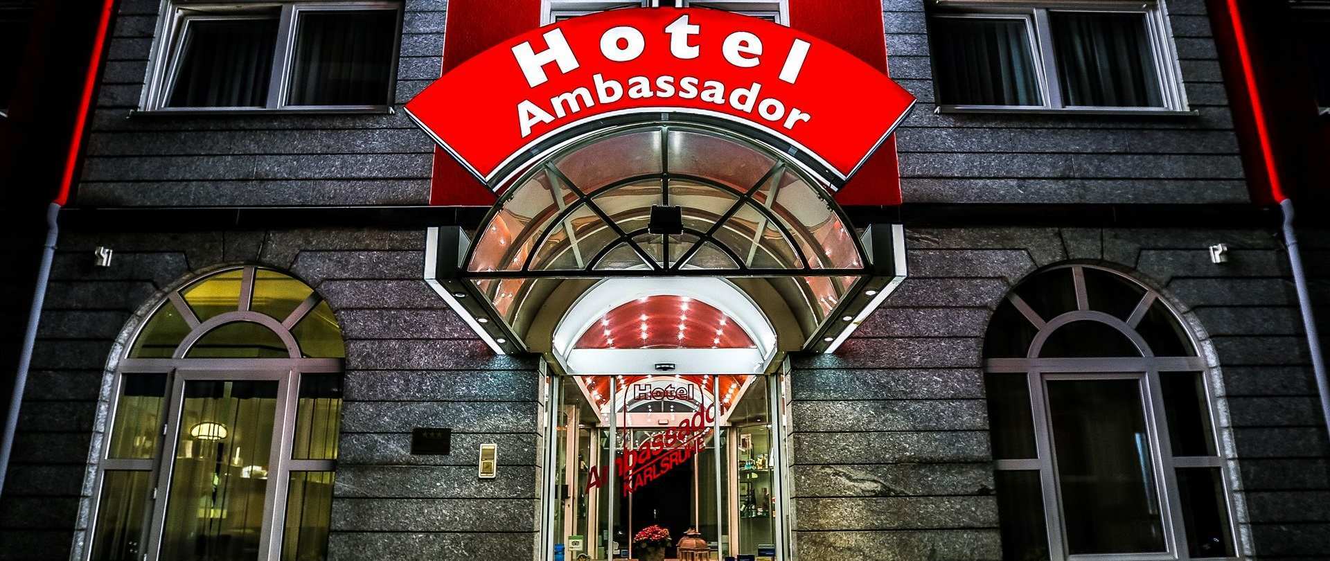 Ambassador Thecontinents Hotel คาร์ลสรูเฮอ ภายนอก รูปภาพ